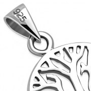 Celtic Tree of Life Silver Pendant, pn630