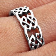 Celtic Knot Silver Ring, rp645
