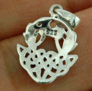 Thistle Silver Pendant, 925 Solid Sterling Silver, pn540